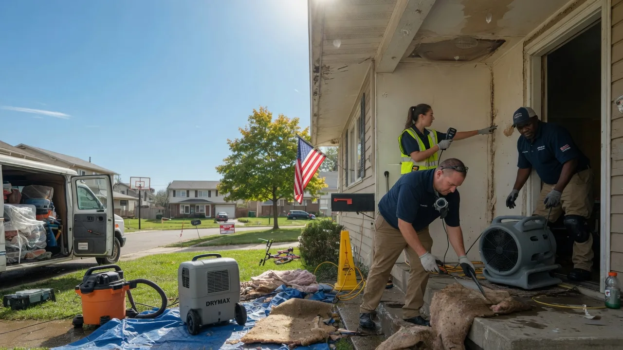 Water Damage Restoration in Carlyle, IL near me